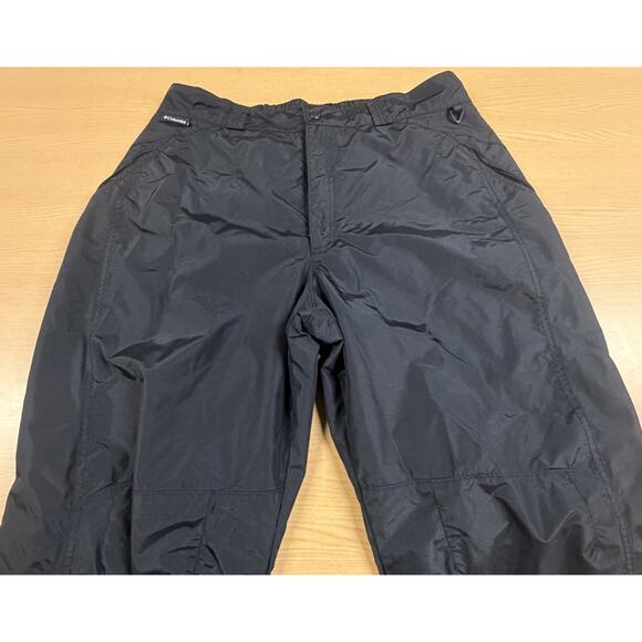 Columbia Black Ski Pants Size XL Men’s Water Proof Zipper Pockets Outdoor Wear - Picture 3 of 15
